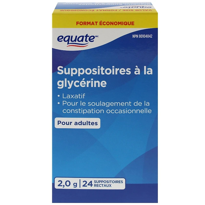 Equate Glycerin Suppositories