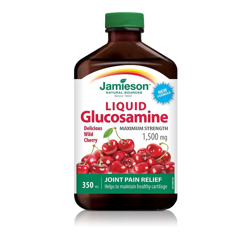 Jamieson Glucosamine liquide 1 500 mg 350 ml