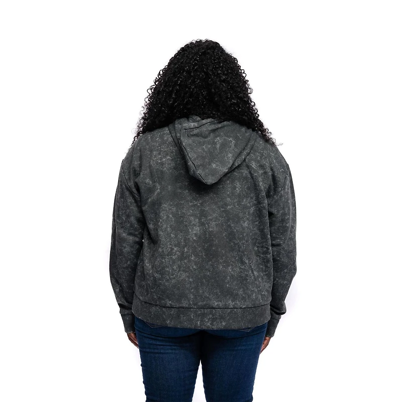 Sweat à capuche à manches longues Disney Retro Mickey Stand pour dames Plus