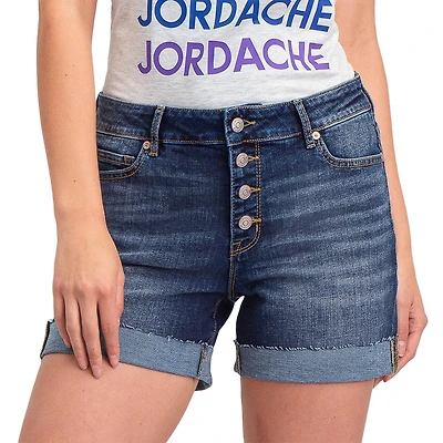 Jordache Short Boyfriend Boy Button Fly pour femme