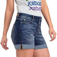 Jordache Women's Button Fly Boyfriend Short