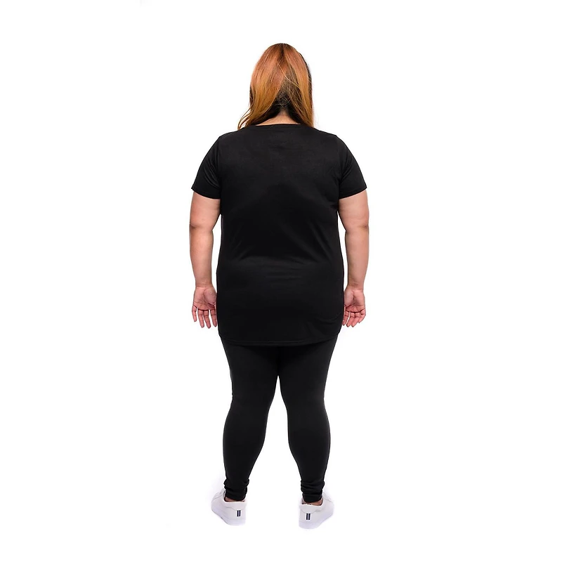 Ladies Plus Harry Potter Which Hogwarts House  Short Sleeve Scoop Neck T-Shirt