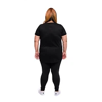 Ladies Plus Harry Potter Which Hogwarts House  Short Sleeve Scoop Neck T-Shirt