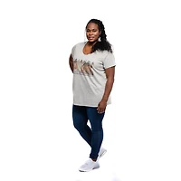 Ladies Plus Friends We Know  Short Sleeve Scoop Neck T-Shirt