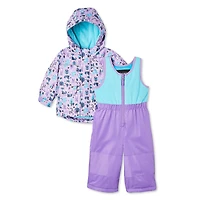 George Baby Girls' Snowsuit 2-Piece Set