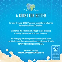 BOOST PLUS Complete Nutrition Drink – Strawberry, 6 x 237 ml, 6 x 237 ML