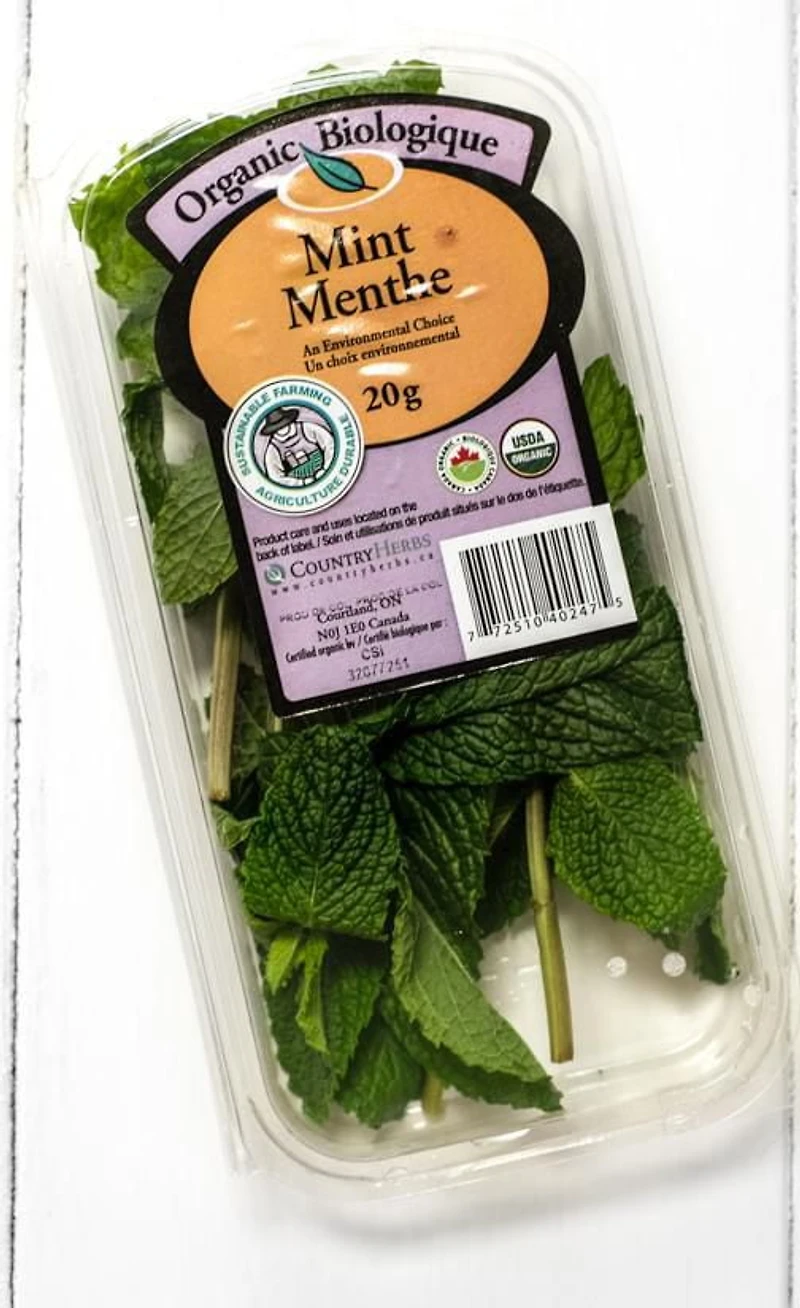 Organic Mint Country Herbs