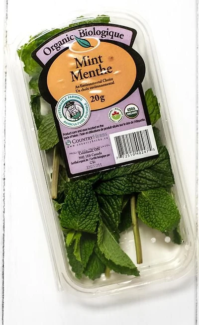 Organic Mint Country Herbs