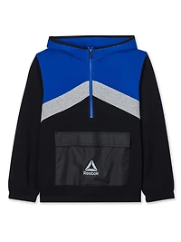 Reebok Garçons Freestyle Half Zip Hoodie Jacket