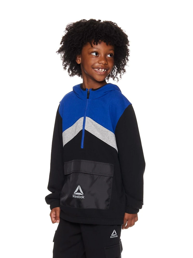 Reebok Garçons Freestyle Half Zip Hoodie Jacket