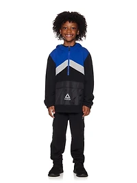 Reebok Garçons Freestyle Half Zip Hoodie Jacket