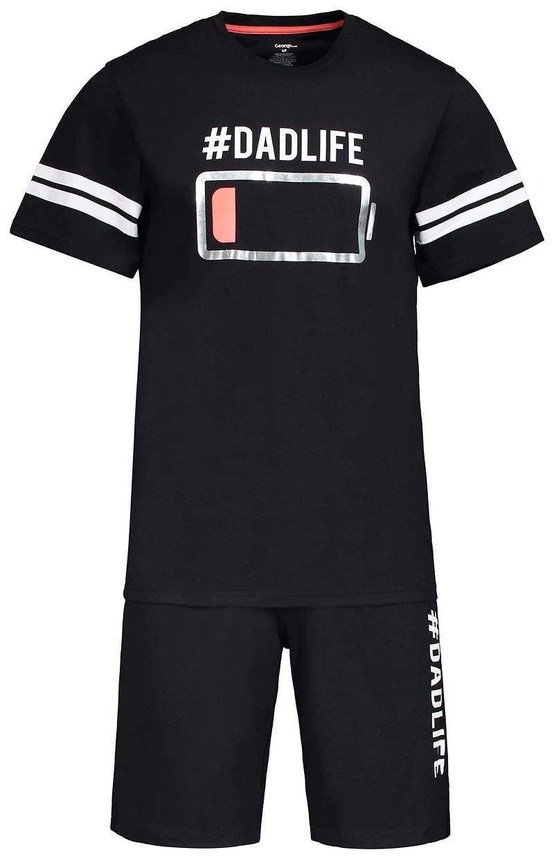 Ensemble pyjama deux pièces pour hommes de George