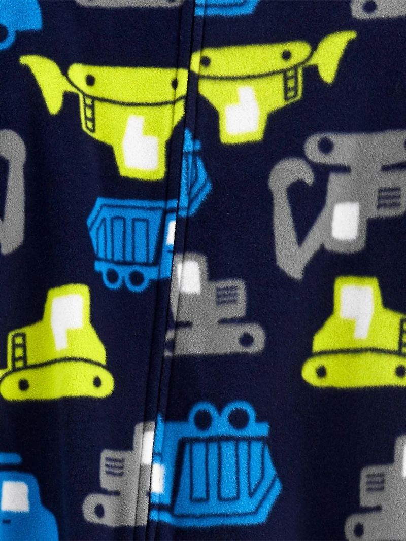 Pyjama Polaire 1-Pièce pour garçon en bas âge Child of Mine made by Carter's - Construction