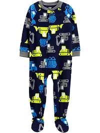 Pyjama Polaire 1-Pièce pour garçon en bas âge Child of Mine made by Carter's - Construction