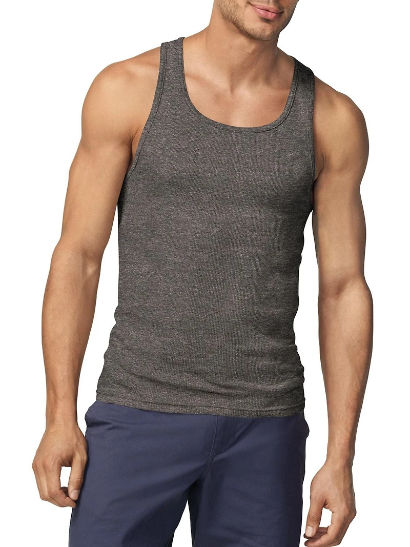 Chaps Men's Assorted Tank Shirt, 3-Pack, AUTHENTIC, CLASSIC, TIMELESS