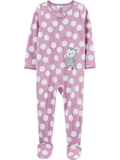 Dormeuse 1 pièce en coton fille -née Child of Mine By Carter’s- Cheetah