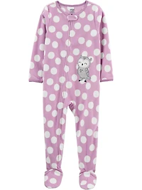 Dormeuse 1 pièce en coton fille -née Child of Mine By Carter’s- Cheetah