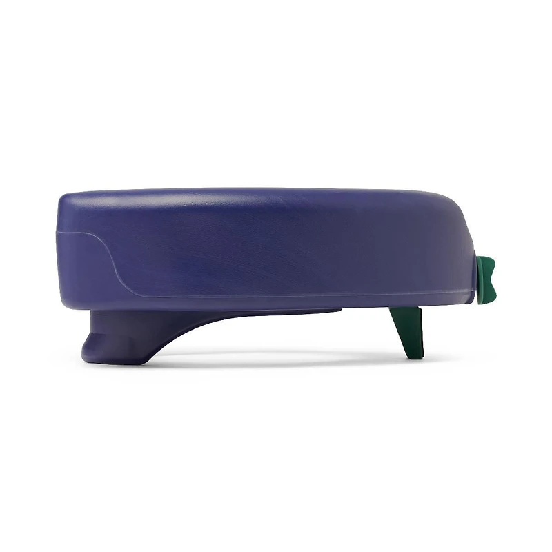 Siège de toilette surélevé verrouillable Medline de 5 po, traité Microban, sans accoudoirs, capacité de poids de 350 lb, bleu