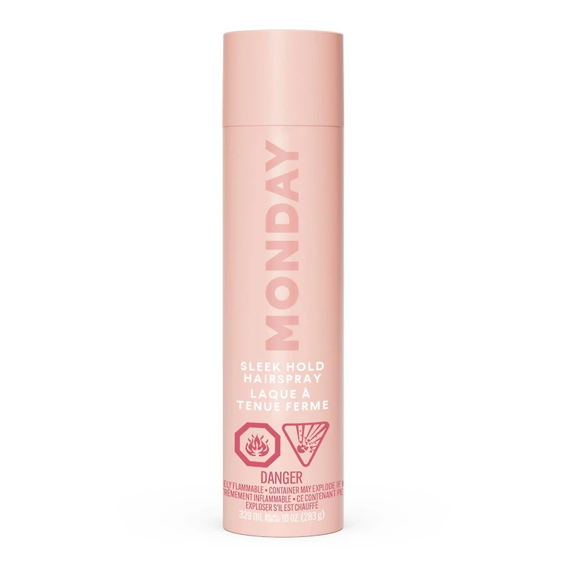 MONDAY Haircare SLEEK HOLD Hairspray for long-lasting finish 329 ml, Hairspray