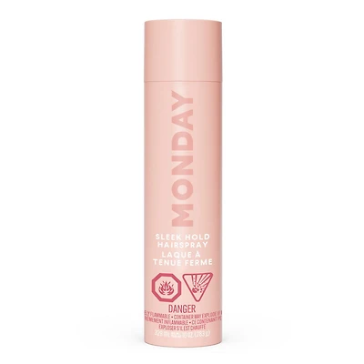 MONDAY Haircare SLEEK HOLD Hairspray for long-lasting finish 329 ml, Hairspray