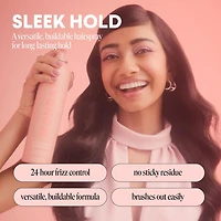 MONDAY Haircare SLEEK HOLD Hairspray for long-lasting finish 329 ml, Hairspray