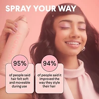 MONDAY Haircare SLEEK HOLD Hairspray for long-lasting finish 329 ml, Hairspray