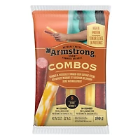 Armstrong Combos bâtonnets marbré et saucisse de jambon naturellement fumé