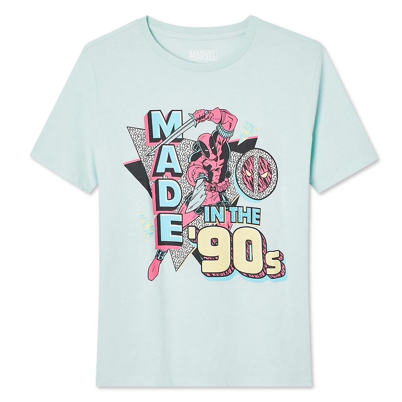 Marvel Women's Deadpool Graphic Tee, Size: XS-XL