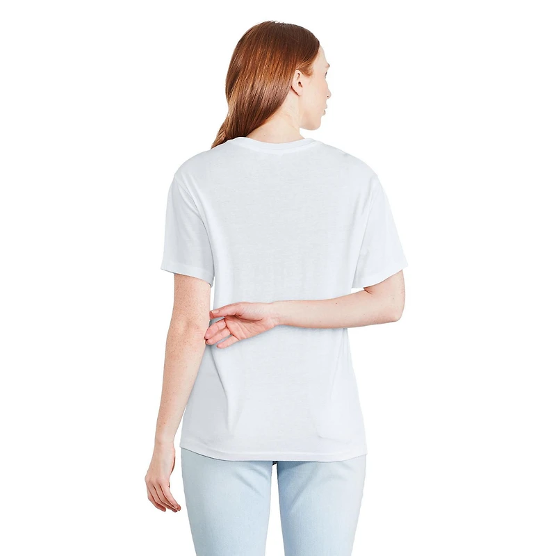 T-shirt à imprimé graphique The Pink Closet pour femmes