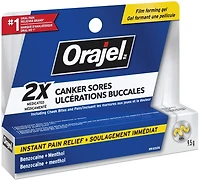 Gel Orajel pour ulcérations buccales 9.5 g