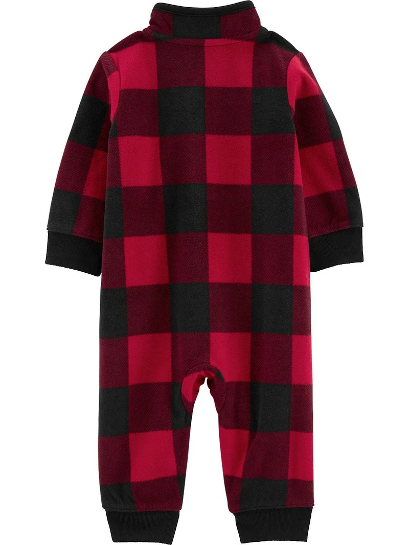 Carter's Child of Mine Newborn Boys' 1 piece Jumpsuit - Buffalo Check