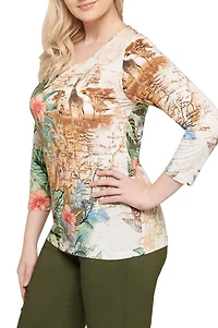 Alia Women's Crewneck Top