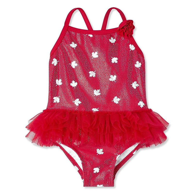 Maillot de bain fête du Canada George pour bébés filles