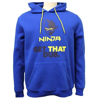 Ninja Drawstring Polyester Fleece Hoodie