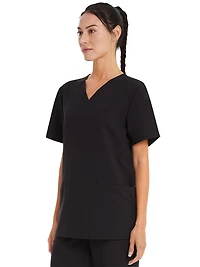 Haut d’uniforme médical à encolure en V Core Essentials unisexe Scrubstar WC846
