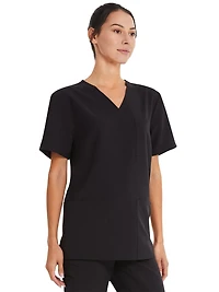 Haut d’uniforme médical à encolure en V Core Essentials unisexe Scrubstar WC846