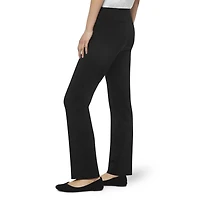 George Women's Pull on Comfort Bengaline Straight Dress Pant