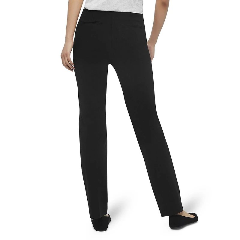 George Women's Pull on Comfort Bengaline Straight Dress Pant