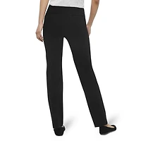 George Women's Pull on Comfort Bengaline Straight Dress Pant