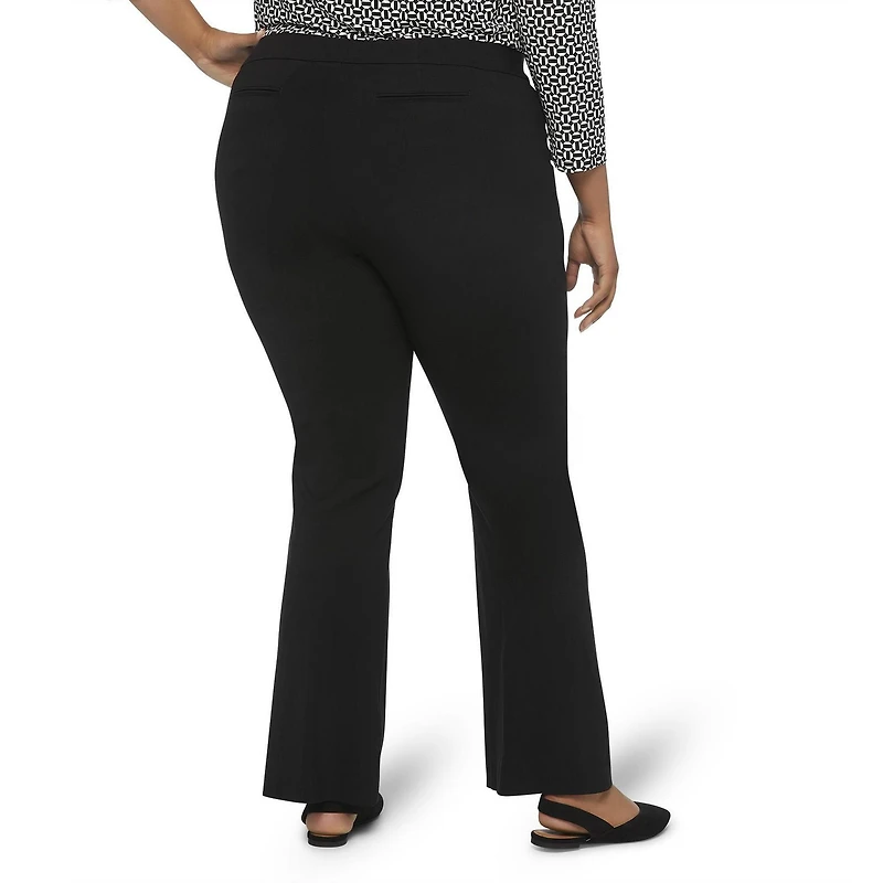 Pantalon semi-évasé George pour femmes Plus