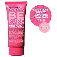 FORMULA 10.0.6 Pores Be Pure Skin-Clarifying Mud Mask, 10.0.6 Pores Be Pure Mud Mask