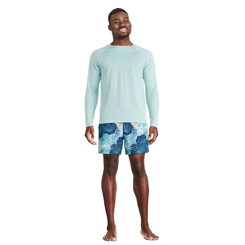 George Men's Long Sleeve Rash Guard