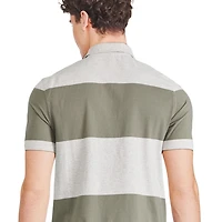 Polo à manches courtes George pour hommes Tailles P-2XL