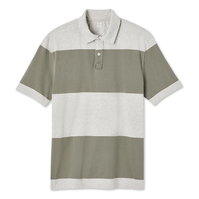 Polo à manches courtes George pour hommes Tailles P-2XL