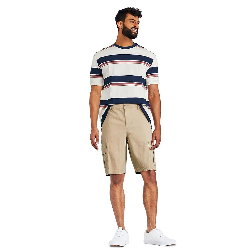 Short cargo en twill George pour hommes Tailles P-2XL