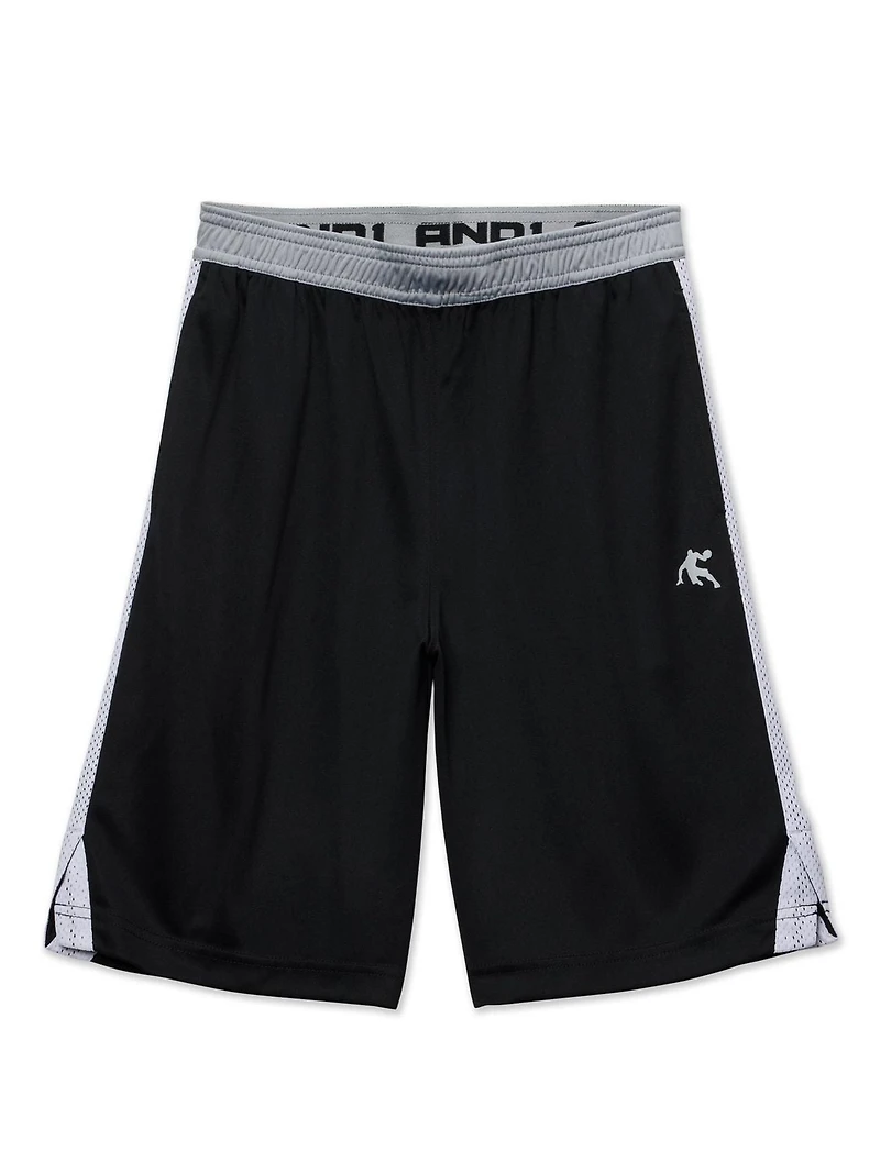 AND1 Boys "Front Court" Basketball Shorts