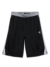 AND1 Boys "Front Court" Basketball Shorts
