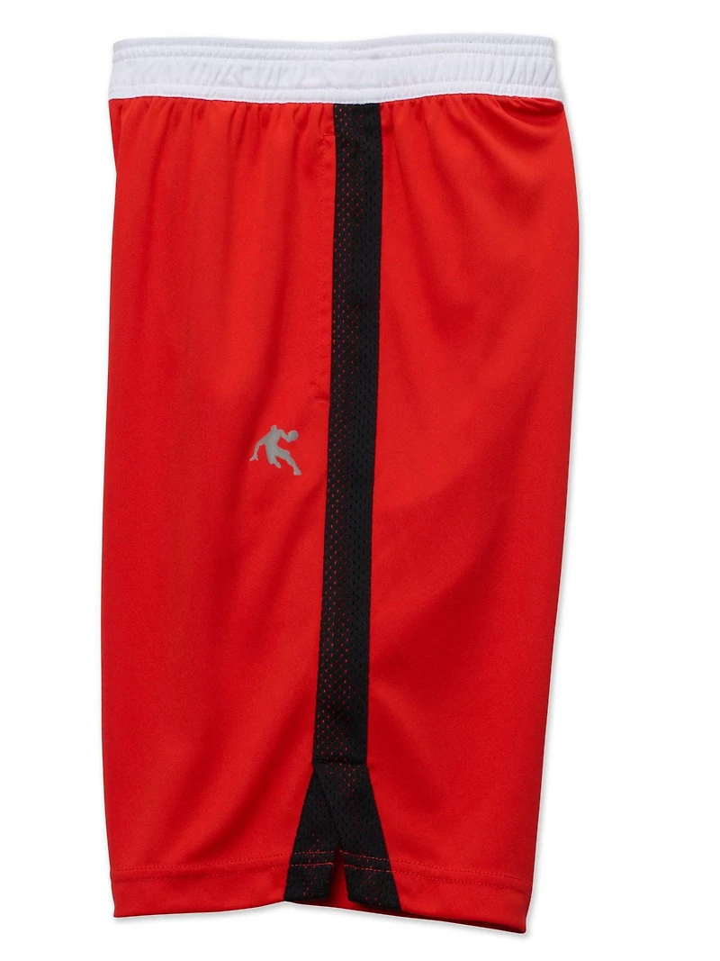 AND1 Boys "Front Court" Basketball Shorts, jusqu'à la taille 16