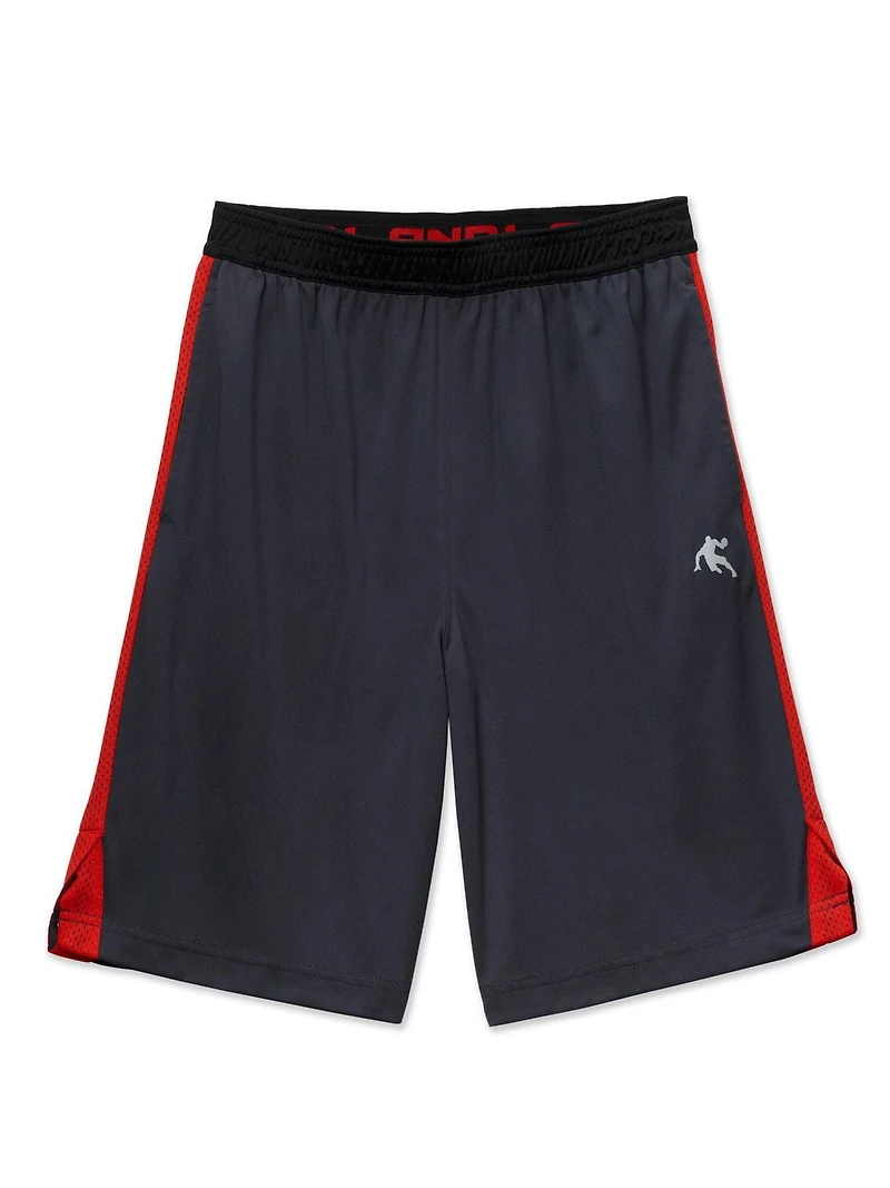 AND1 Boys "Front Court" Basketball Shorts