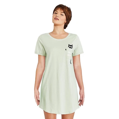 George Women's Rolled Sleeve Nightshirt